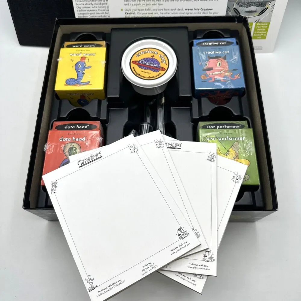Cranium The Game For Your Whole Brain Outrageous Game Original NEW